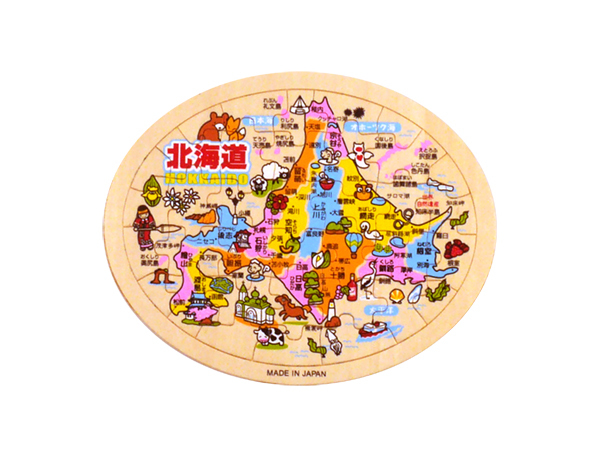 ダ円パズル北海道